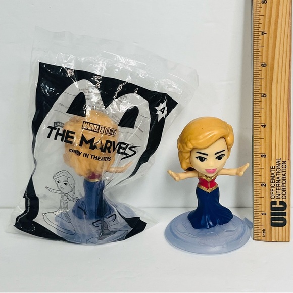 mcdonalds marvel studios the marvels princess carol in bag and loose - Picture 2 of 3